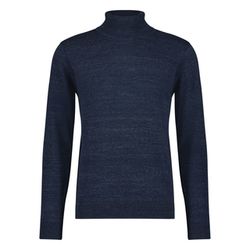 New Zealand Auckland Cotton turtleneck sweater Orbell - blue (1655)
