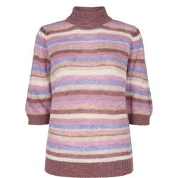 Nümph Short sleeve sweater - Nuelka - pink/purple (3528)