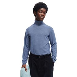Scotch & Soda Turtleneck sweater - Ecovero - blue (788)