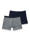 Scotch & Soda Set of 2 boxer shorts - gray/blue (218)