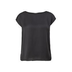comma Jersey top with a satin front - black (9999)