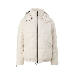 comma CI Down jacket with logo quilting - beige (8009)