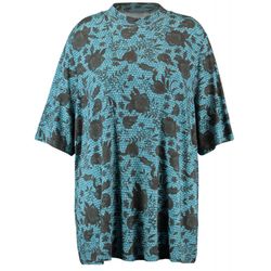 Samoon T-Shirt mit Halbarm - blau (08592)