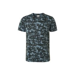 No Excess T-Shirt with allover print - gray (123)