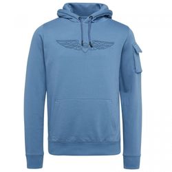 PME Legend Soft fleece with hood - blue (5330)