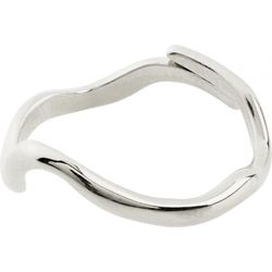 Pilgrim Organic shape ring - Alberte - silver (SILVER)