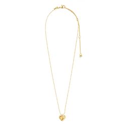 Pilgrim Heart pendant necklace - Sophia - silver (GOLD)
