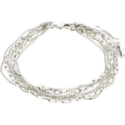 Pilgrim Chain bracelet - Lilly - silver (SILVER)
