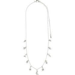 Pilgrim Charm necklace - Peace - silver (SILVER)