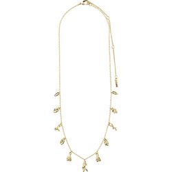 Pilgrim Charm necklace - Peace - gold (GOLD)