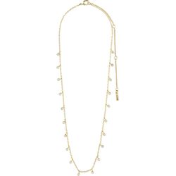 Pilgrim Crystal multi drops necklace - Maja - gold (GOLD)