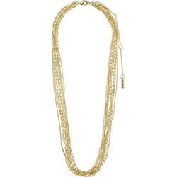 Pilgrim Chain necklace - Lilly - gold (GOLD)