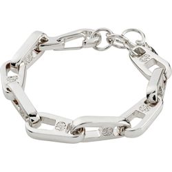 Pilgrim Chain bracelet - Love - silver (SILVER)