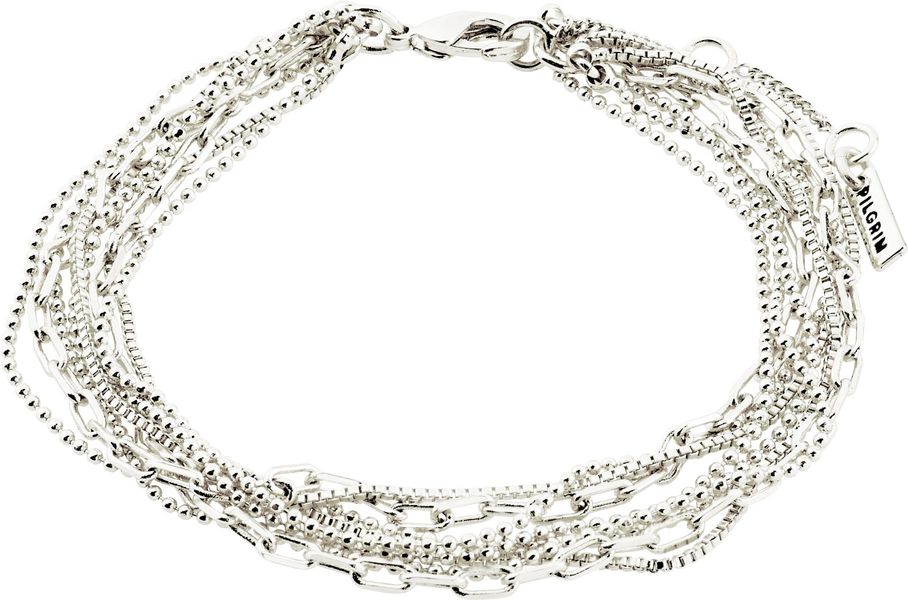 Pilgrim Bracelet chaîne - Lilly - silver (SILVER)