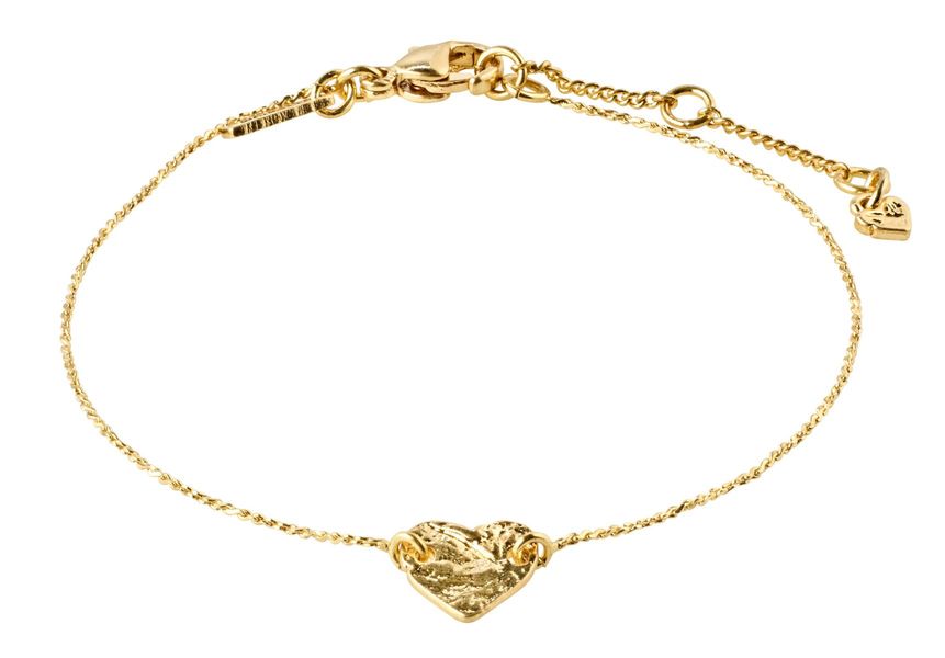 Pilgrim Bracelet pendentif coeur - Sophia - gold (GOLD)