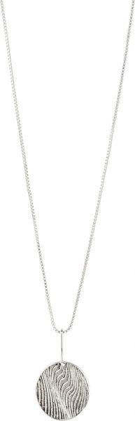 Pilgrim Coin necklace - Love - silver (SILVER)