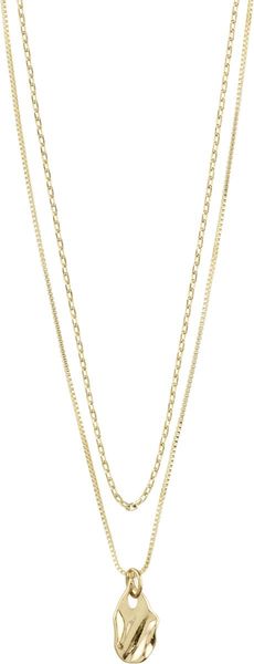Pilgrim Pendant necklace - Hope - gold (GOLD)