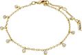 Pilgrim Crystal multi drops bracelet - Maja - gold (GOLD)