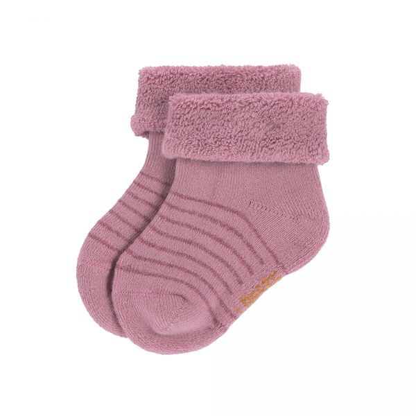 Lässig Socken (3er-Pack)  - pink/lila/braun (Rose)