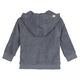 Lässig Terry cloth jacket - gray (Anthracite)