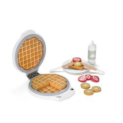 Kids Concept Waffle iron play set - white/beige (00)