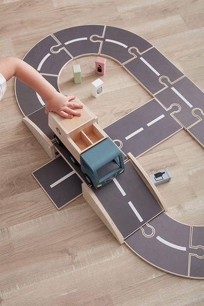 Kids Concept Car track - Aiden  - gray (00)