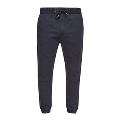 Q/S designed by Regular: Jog pants made of twill - blue (5959)
