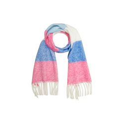s.Oliver Red Label Scarf with color blocking and fringes  - pink (44G9)