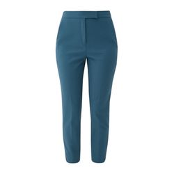 s.Oliver Black Label Pants with narrow leg - blue (6945)