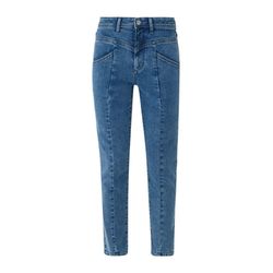 s.Oliver Red Label Betsy : Pantalon jeans taille sellier - bleu (54Z4)