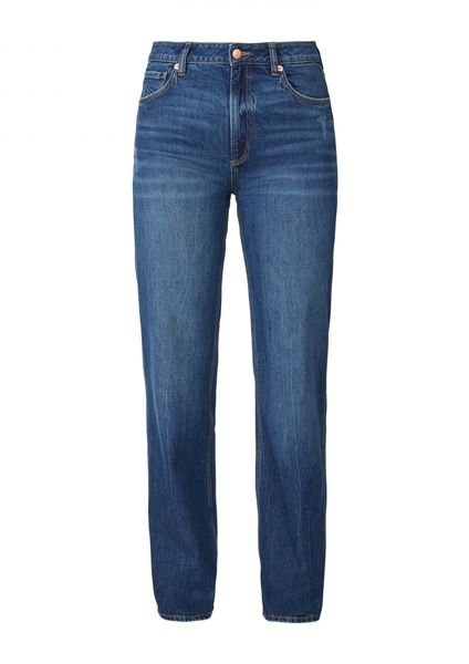 Q/S designed by Catie: Jeans mit Wide Leg - blau (58Z6)