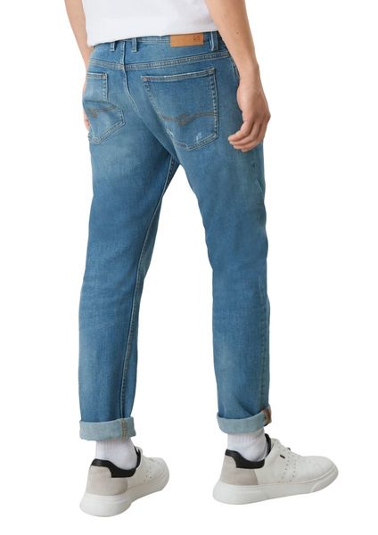 Q/S designed by Slim fit: jeans with a slim leg - blue (54Z6)