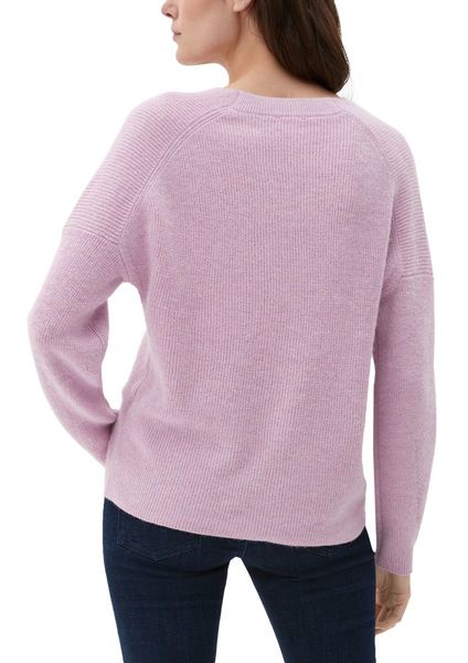 s.Oliver Red Label Knit sweater with glitter yarn - pink (40W7)
