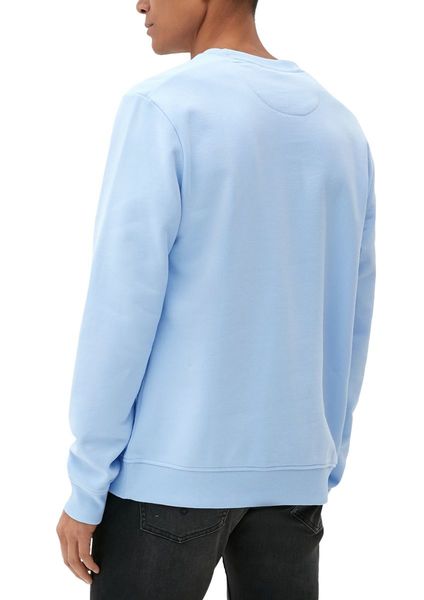 s.Oliver Red Label Sweatshirt mit Crew Neck-Ausschnitt - blau (5070)