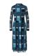 s.Oliver Black Label Mesh dress with allover pattern - blue (58A7)