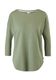Q/S designed by Cotton jacquard shirt - green (7815)