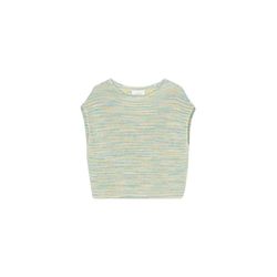 Marc O'Polo Pull sans manches coupe ample - vert/bleu (B10)