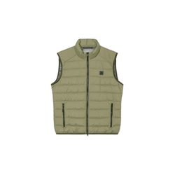 Marc O'Polo Recycled quality quilted vest - green (465)