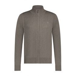State of Art Cardigan en coton avec fermeture éclair - brun (8600)