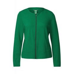 Street One Shirt jacket with structure - green (14649)