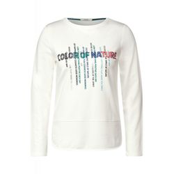 Cecil Shirt with wording - white (33474)