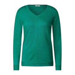 Cecil V-neck sweater - green (14405)