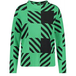 Gerry Weber Edition Jumper with a stand-up collar - green (05010)