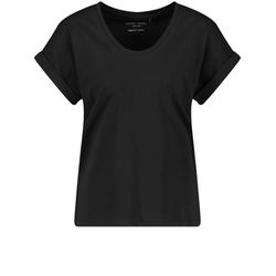 Gerry Weber Edition T-shirt à manches courtes avec revers de manches - noir (11000)