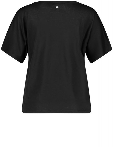 Gerry Weber Edition T-Shirt mit Paisleymuster - schwarz/beige/weiß (01098)