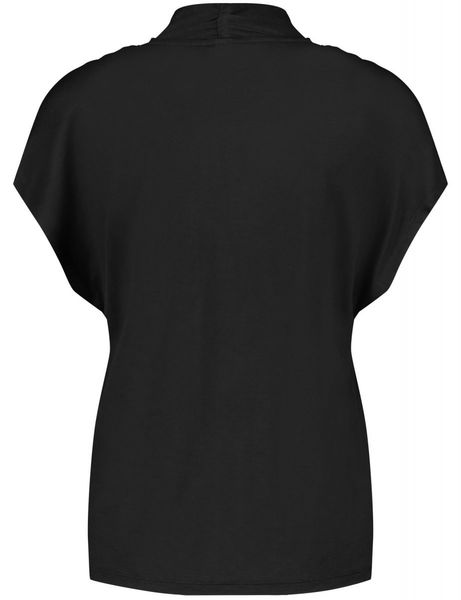 Gerry Weber Edition T-shirt à manches courtes avec épaules recoupées - noir (11000)