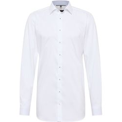 Eterna Slim Fit : shirt - white (00)