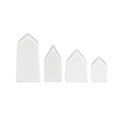 Räder Mini-maisons - set de 4 - blanc (0)