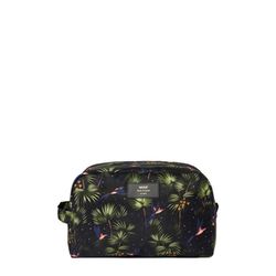 WOUF Large cosmetic bag - Paradise - black/green (00)