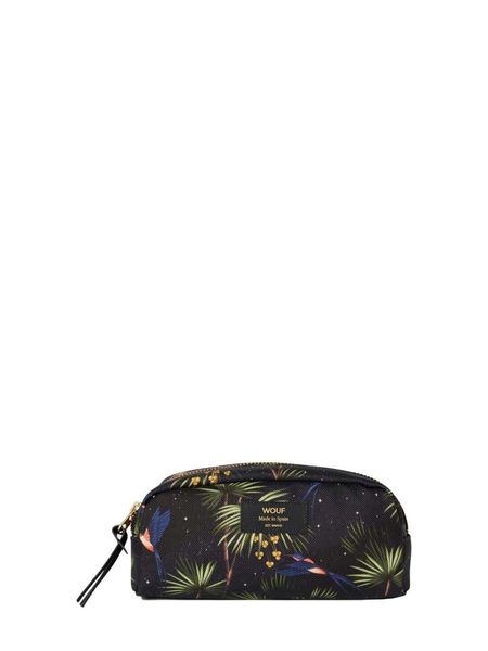 WOUF Small cosmetic bag - Paradise - black/green (00)